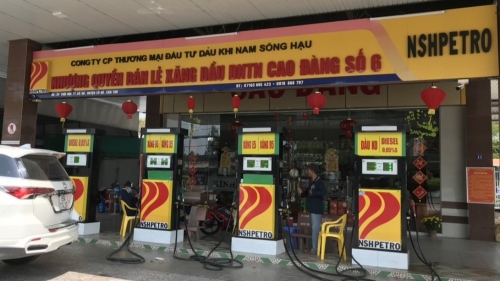 Cần Thơ: Trạm sạc VinFast - Cửa hàng xăng dầu Cao Đàng, Cờ Đỏ